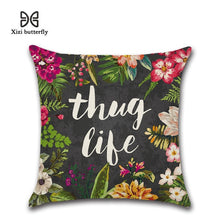 Load image into Gallery viewer, Africa Tropical Plant Pillow Case