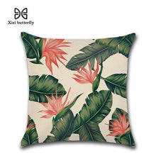 Load image into Gallery viewer, Africa Tropical Plant Pillow Case