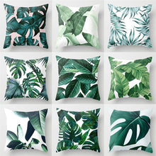 Load image into Gallery viewer, Floral Tropical Plant Pillow Case