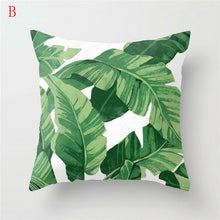 Load image into Gallery viewer, Floral Tropical Plant Pillow Case