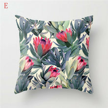 Load image into Gallery viewer, Floral Tropical Plant Pillow Case
