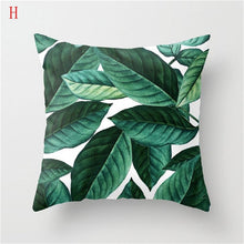 Load image into Gallery viewer, Floral Tropical Plant Pillow Case