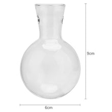 Load image into Gallery viewer, Glass and Wood Vase Planter Terrarium
