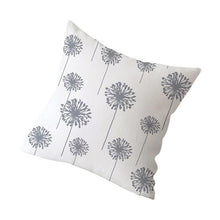 Load image into Gallery viewer, Gray Geometric Decorative Pillow Case