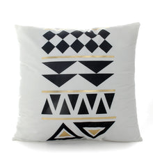 Load image into Gallery viewer, Bronzing Geometric Pillow Case