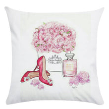 Load image into Gallery viewer, Flower Home Pillow Case