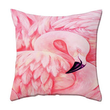 Load image into Gallery viewer, Flamingo Pillow Case