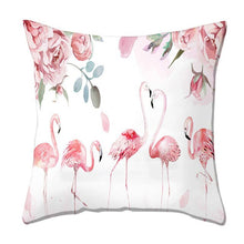 Load image into Gallery viewer, Flamingo Pillow Case