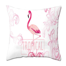 Load image into Gallery viewer, Flamingo Pillow Case