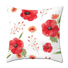 Load image into Gallery viewer, Multi-Color Flowers Pillows Case
