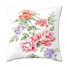 Load image into Gallery viewer, Multi-Color Flowers Pillows Case