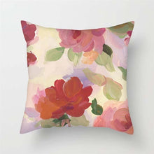 Load image into Gallery viewer, Pink Red Flower Pillows Case