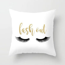 Load image into Gallery viewer, Geometric Black and White Pillow Case
