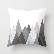 Load image into Gallery viewer, Geometric Black and White Pillow Case