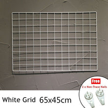 Load image into Gallery viewer, Metal Wall Mesh Grid Wall Hanging Photo Frame