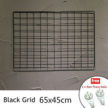Load image into Gallery viewer, Metal Wall Mesh Grid Wall Hanging Photo Frame