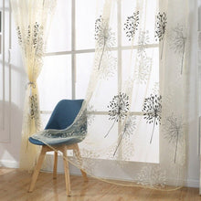 Load image into Gallery viewer, Europe Sheer Valance Yarn Curtain
