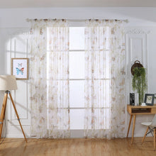 Load image into Gallery viewer, Sheer Valance Beautiful Window Curtain