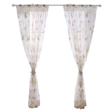 Load image into Gallery viewer, Sheer Valance Beautiful Window Curtain